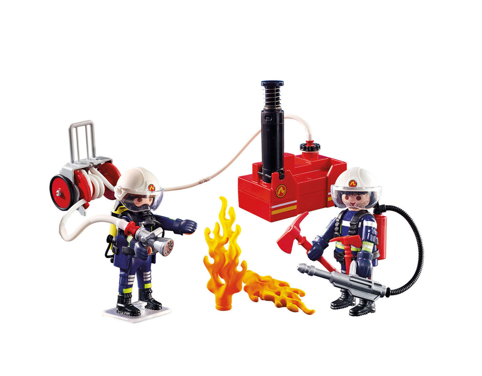 9468 Playmobil Firefighters with Water Pump City Action Suitable for ages 4 year