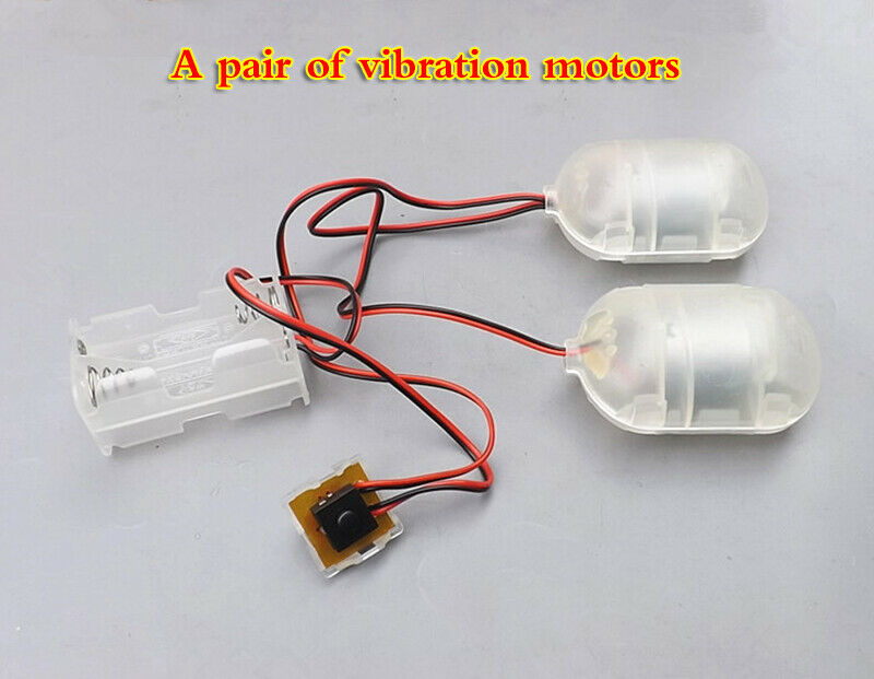 2pcs DC 6V small vibration motor frog breeding with three gear switch