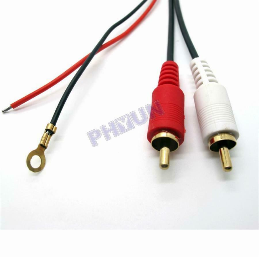 12 V RCA Cable Bluetooth Adapter AUX input Plug & Play For Most Car SUV Radio