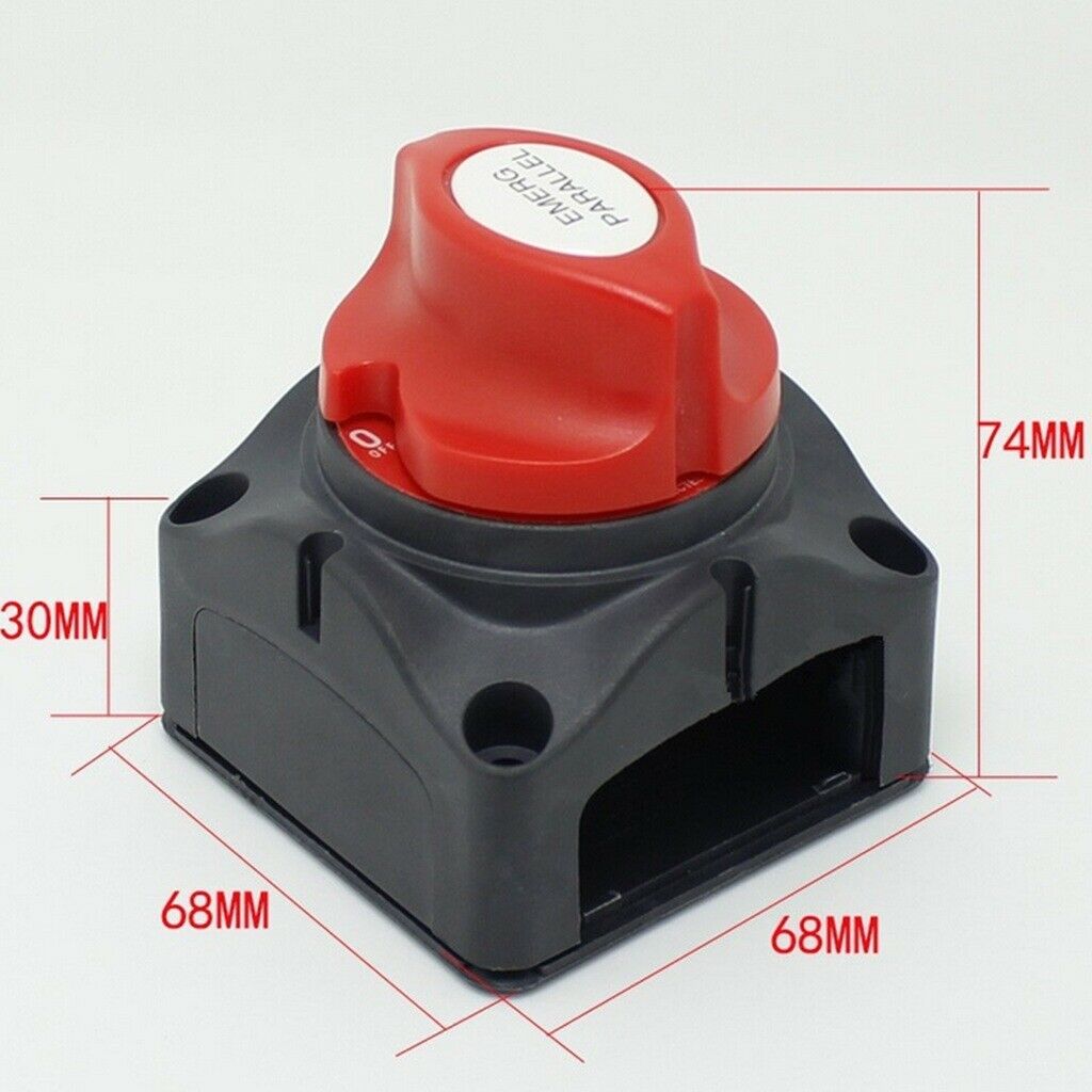 2x Battery Selector Rotary Switch For Boat/RV Car Motor & Accessory