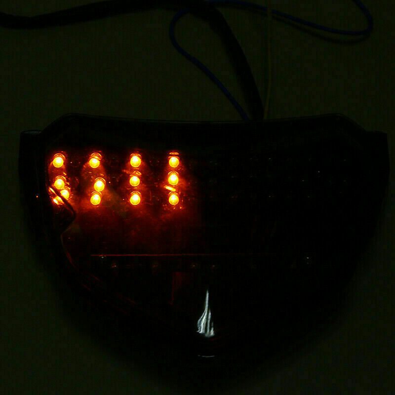For Suzuki GSXR600 750 04-05 LED Integrated Running Brake Turn Signal Tail Light