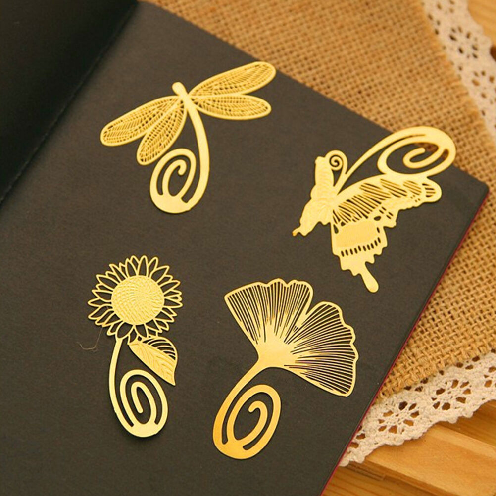 Note Metal Animal Bookmark Novelty Ducument Book Marker Label Statione.l8