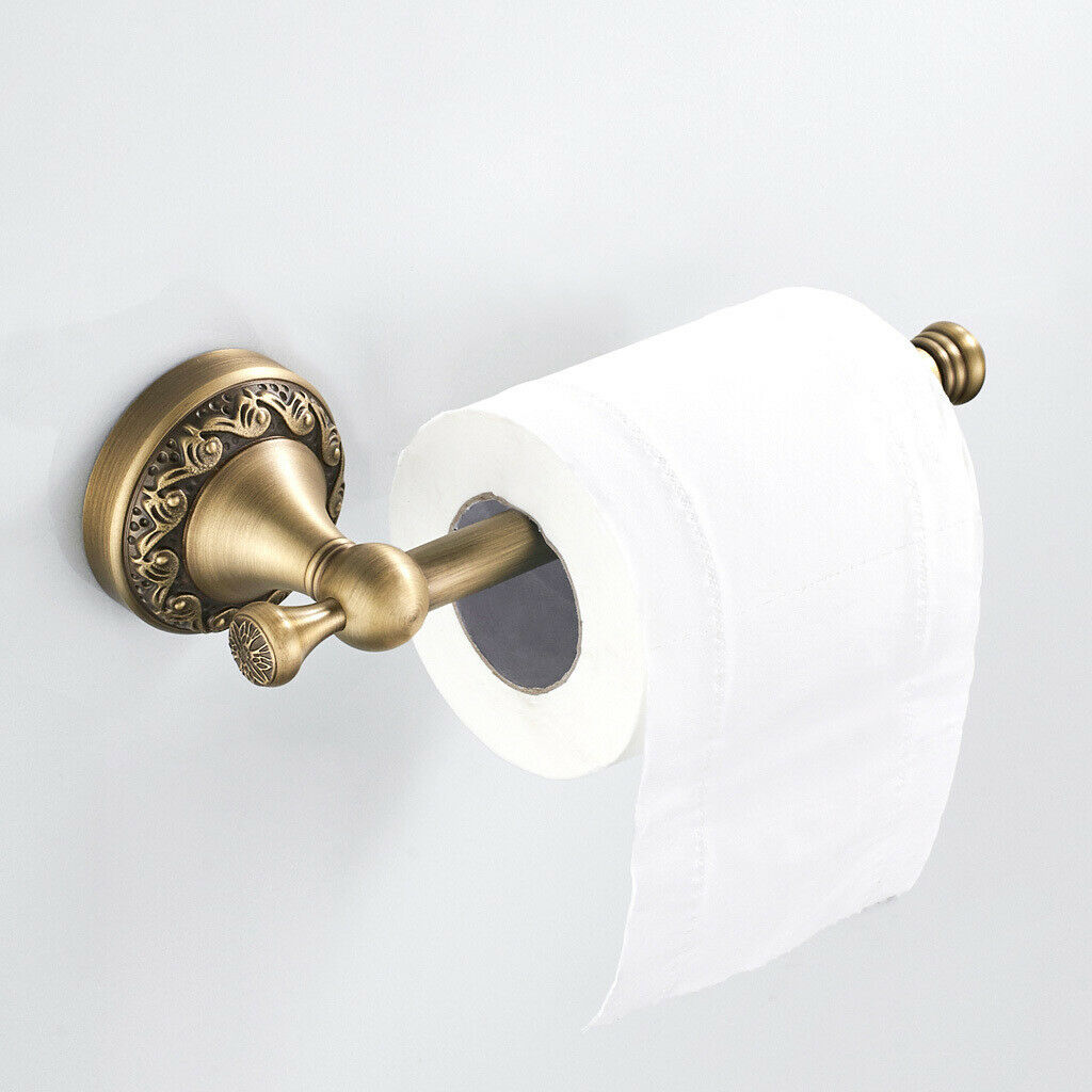 Toilet Paper Holder Bathroom Wall Mounted Tissue Roll Rack Kitchen Towel