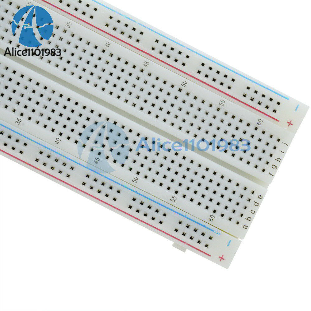 10 X Solderless MB-102 MB102 Breadboard 830 Tie Point PCB BreadBoard For Arduino