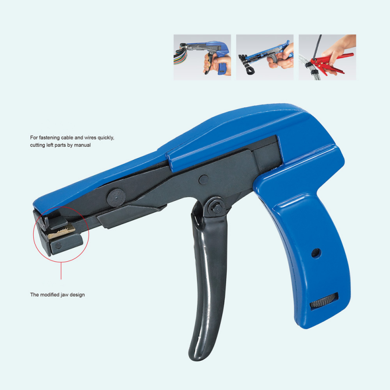 Heavy-Duty Automatic Cutting Gun Cable Tie Tool Tension Tightening Equipment