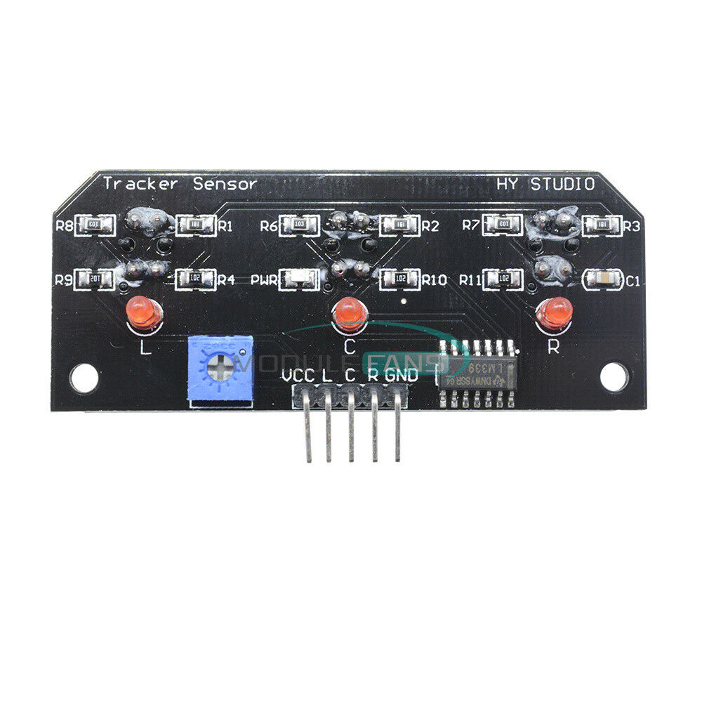 3CH CTRT5000 Track Sensor Infrared Line Shield Module For Arduino AVR Robot New