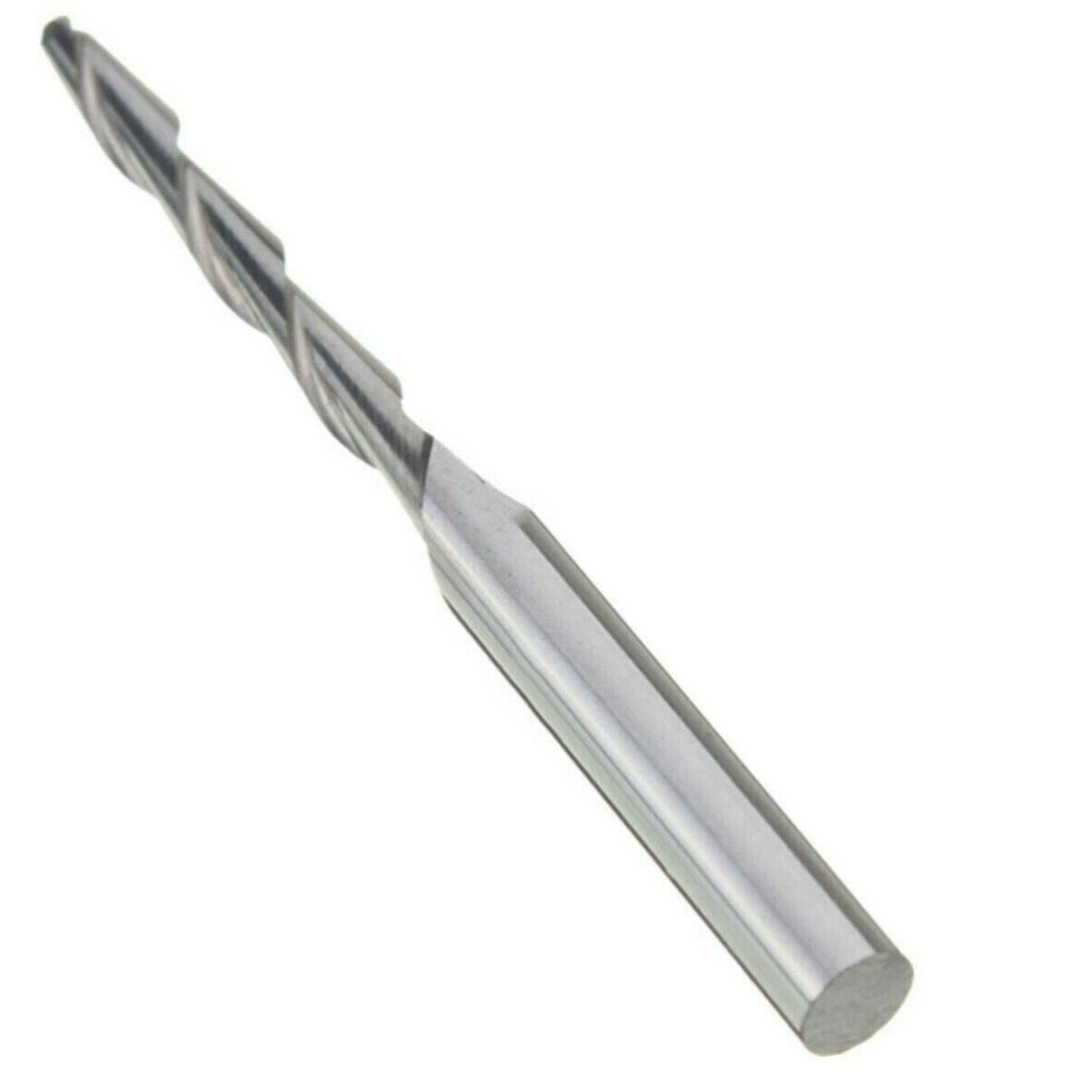 2PCS Solid Carbide 2mm Dia Spiral 2 Flutes Ball Nose End Mill CNC Engraving Bit