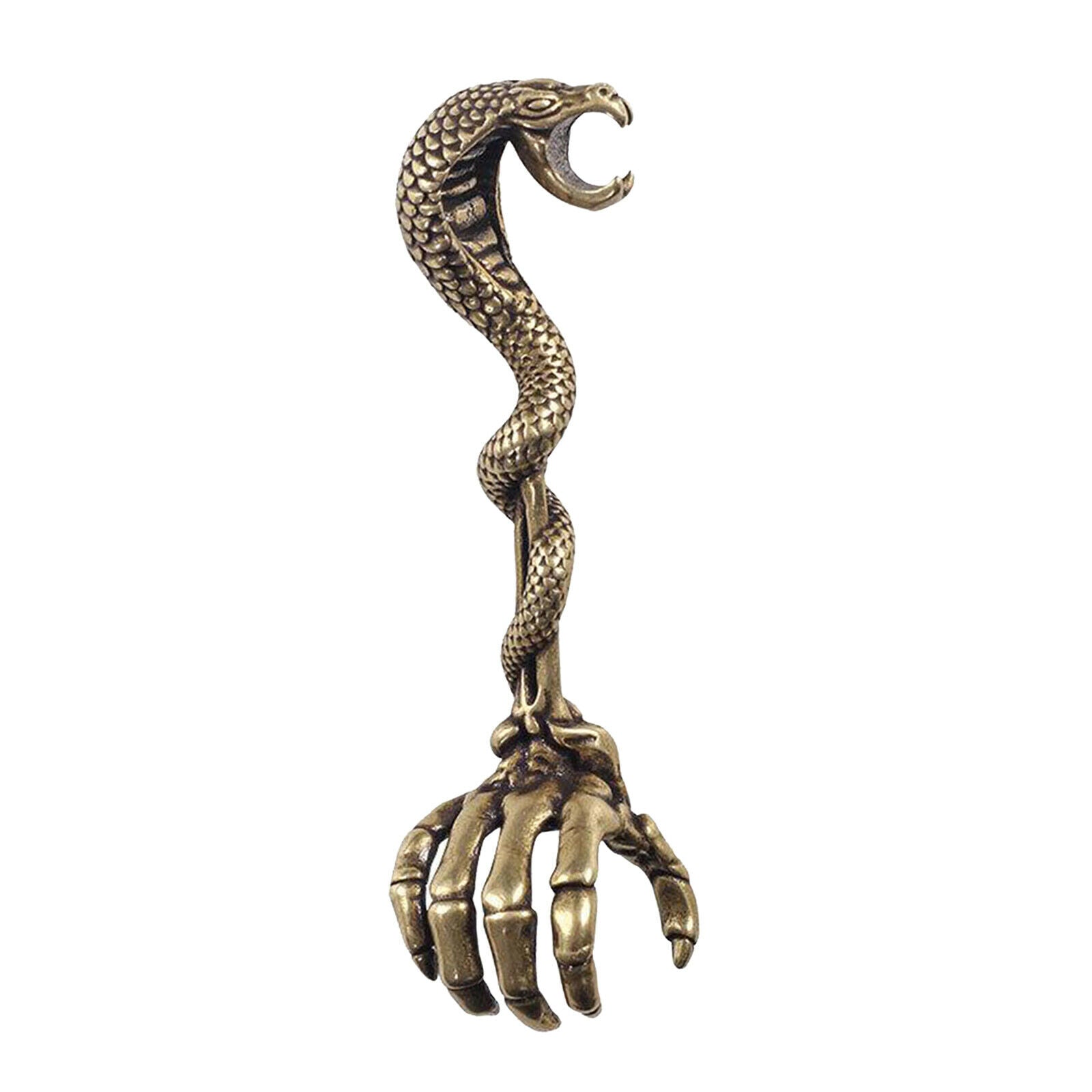 Pure Brass Finger Joint Ring Fashion Cigarette Stand Holder for Ladies