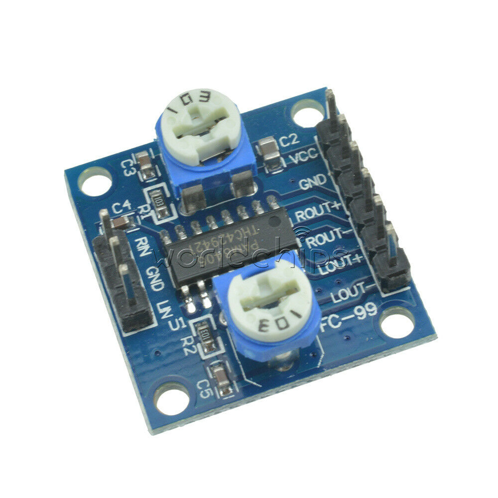 5W+5W PAM8406 Digital Amplifier Board With Volume Potentiometer 5Wx2 Stereo M70