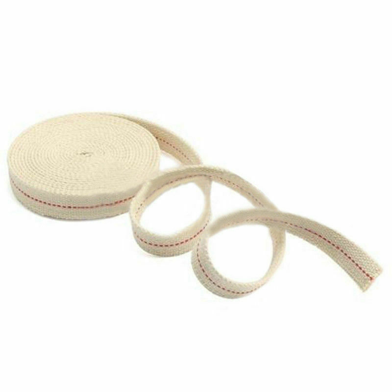1m*2cm Flat Cotton Oil Lamp Lantern Wick For Kerosene Burner Lighting
