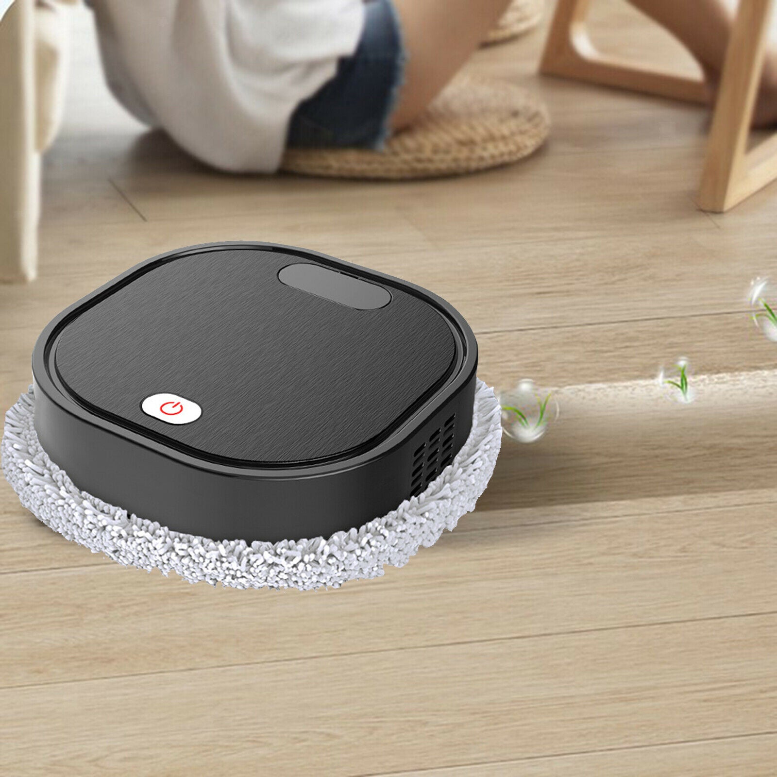Intelligent Robotic Vacuum Cleaner Cement Tile Floor Sweep Mop Machine 5W