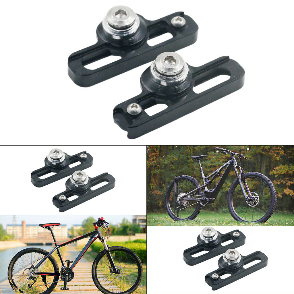 Cycle Brakes Blocks Extension Set 1 Pair C Shaped Replacement for Bike