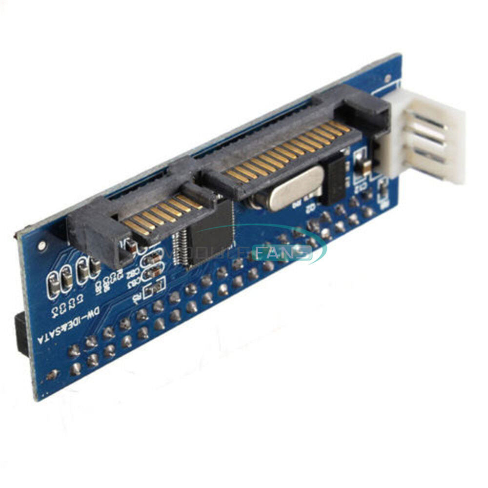 Converter 40-Pin IDE Female SATA to 22-Pin male adapter PATA SATA Card T1