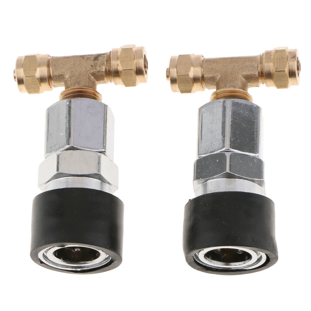 Push to Connect Union/Joint Tee/3-way Pneumatic Fitting for 1/2" OD Hoses