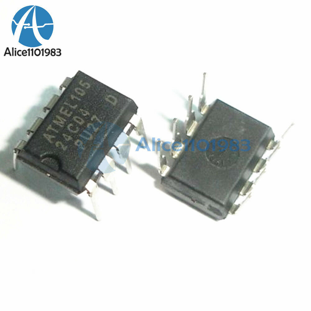 10PCS IC AT24C04 AT24C04N AT24C04N DIP-8 EEPROM 4KBIT 400KHZ