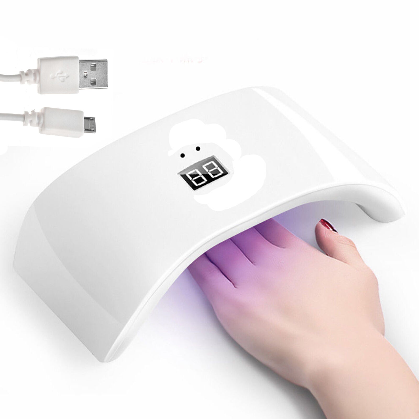 36W USB LED UV Nail Gel Curing Lamp Light Nail Gel Polish Dryer Nail Art Machine