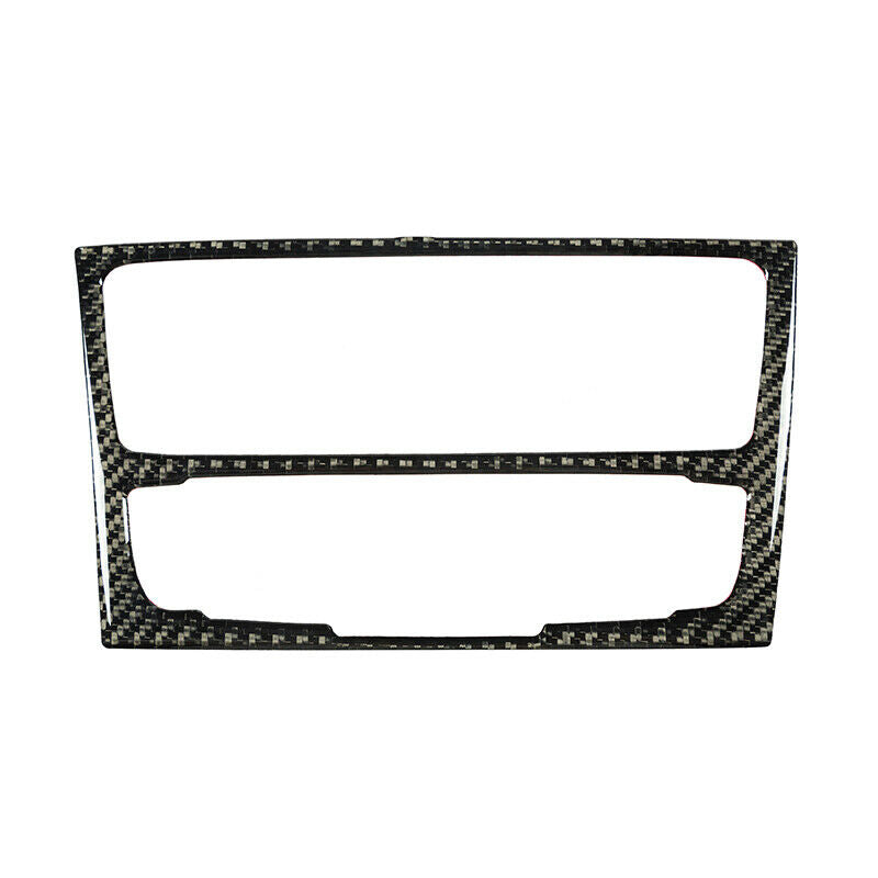For Audi A4 A5  2009-2017 Carbon Fiber Center Control Panel Console Cover Trim