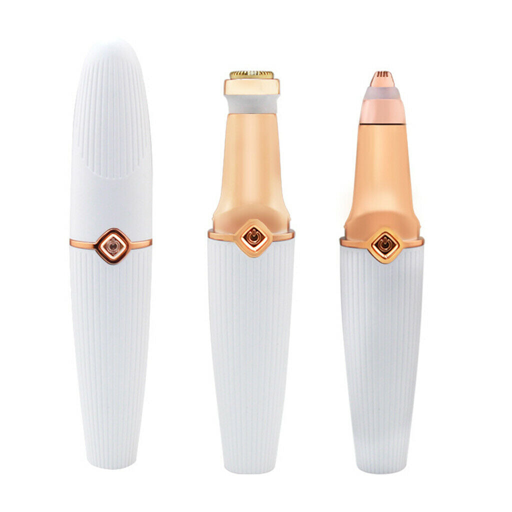 Eyebrow Trimmer for Women Facial Hair Remover Chin Neck Upper-Lip Peach-Fuzz