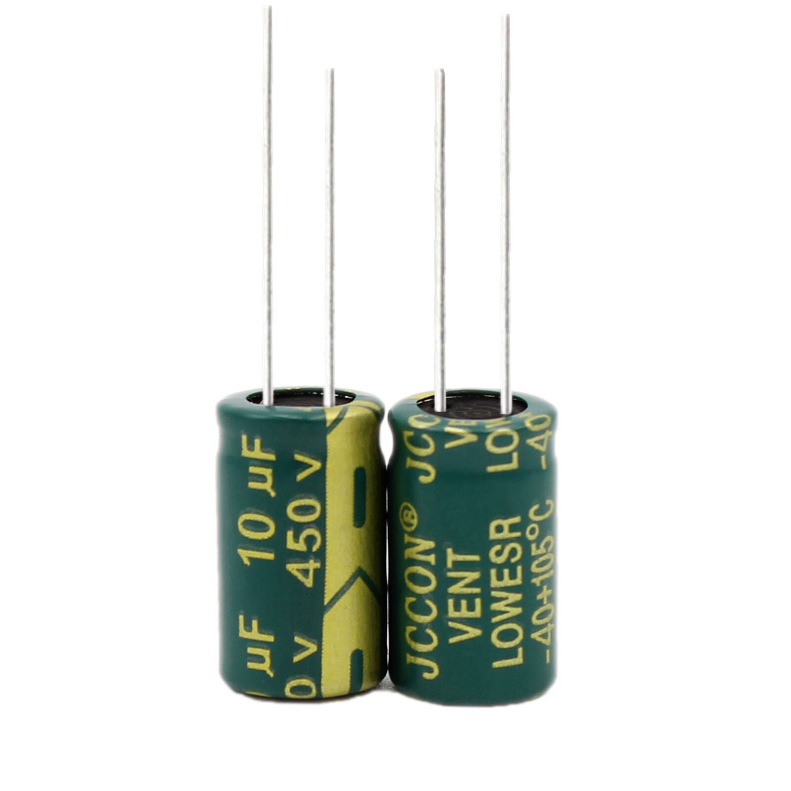10pcs 450v10uf aluminum electrolytic capacitor high frequency power adapter10x17