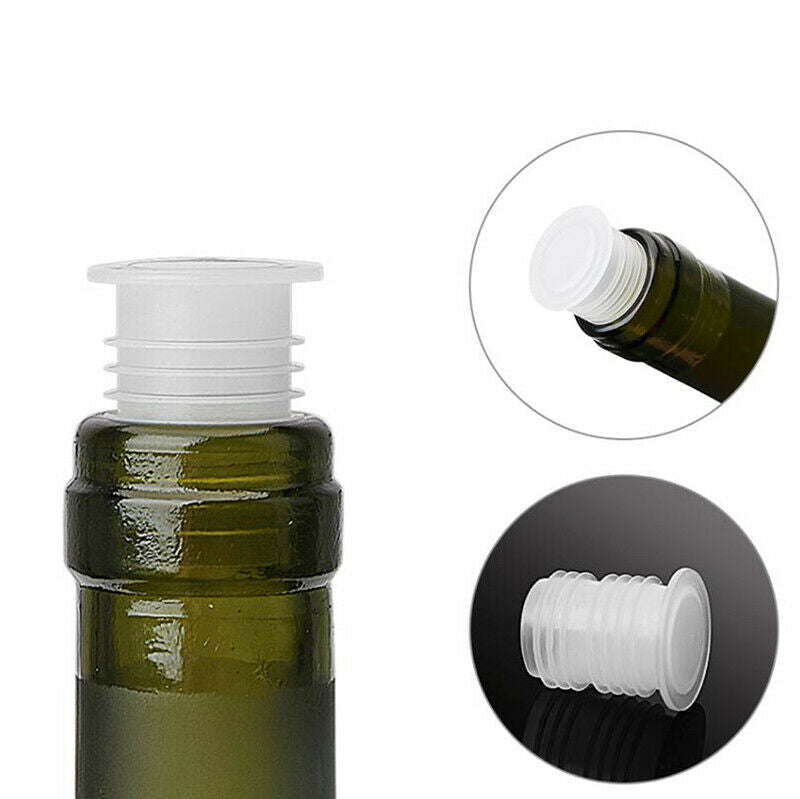10x Glass Bottle Save Plug Bwe Home Red Wine Bottle Cap Stopper ^KN XC