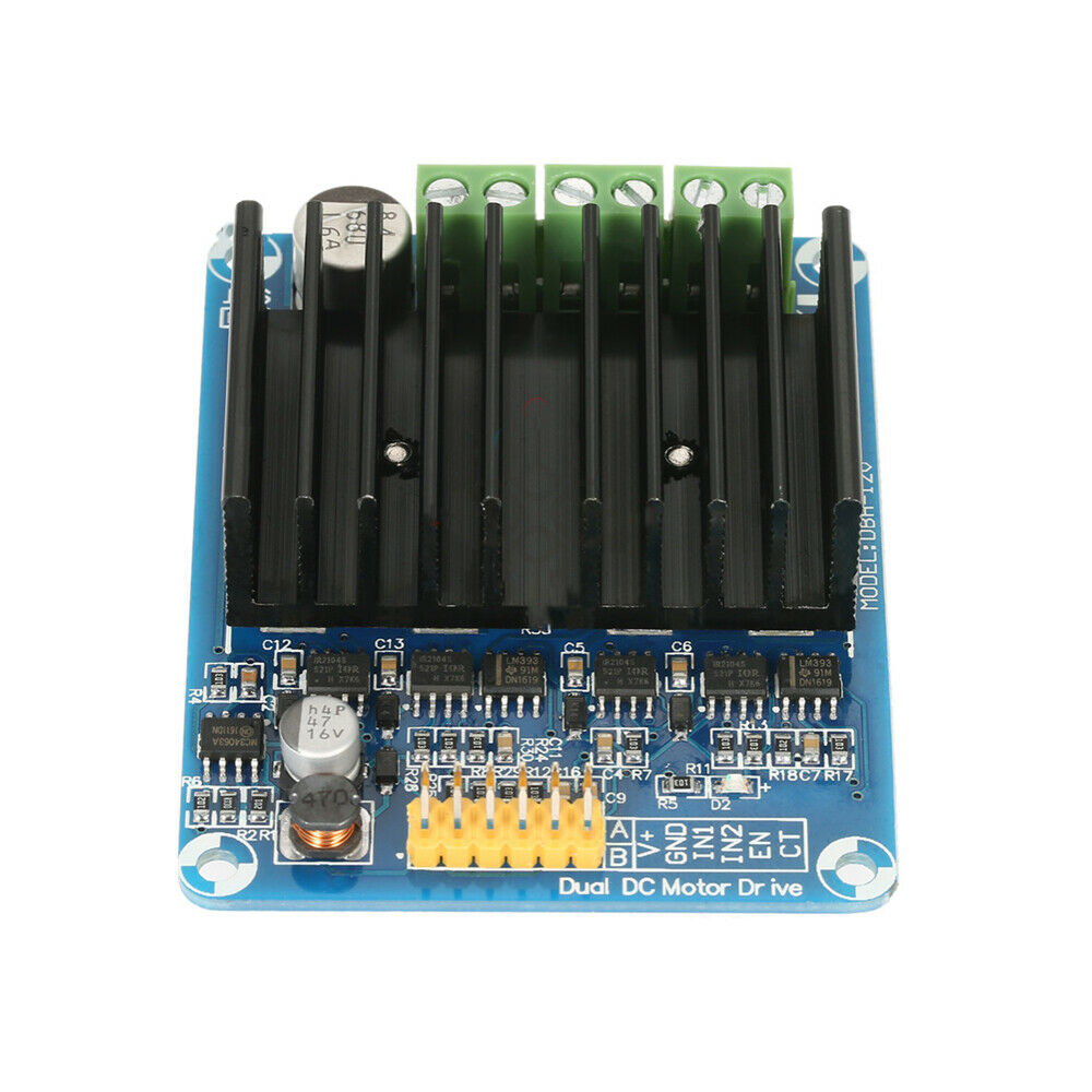 ZH-30A Dual-channel Motor Driver Module High-Power H-bridge DC5-12V (Static Bag)