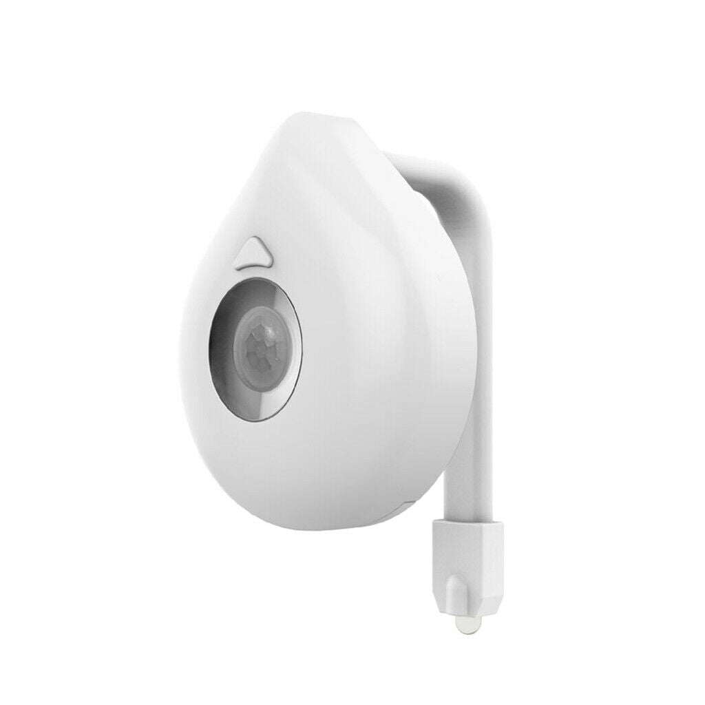 8-Color Flexible LED Toilet Night Light Sensor Motion Activated Seat Lamp 1W
