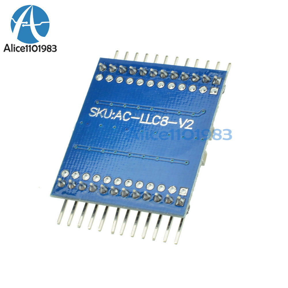 8-Channel IIC UART SPI TTL Logic Level Converter 5V/3.3V Bi-Directional Module