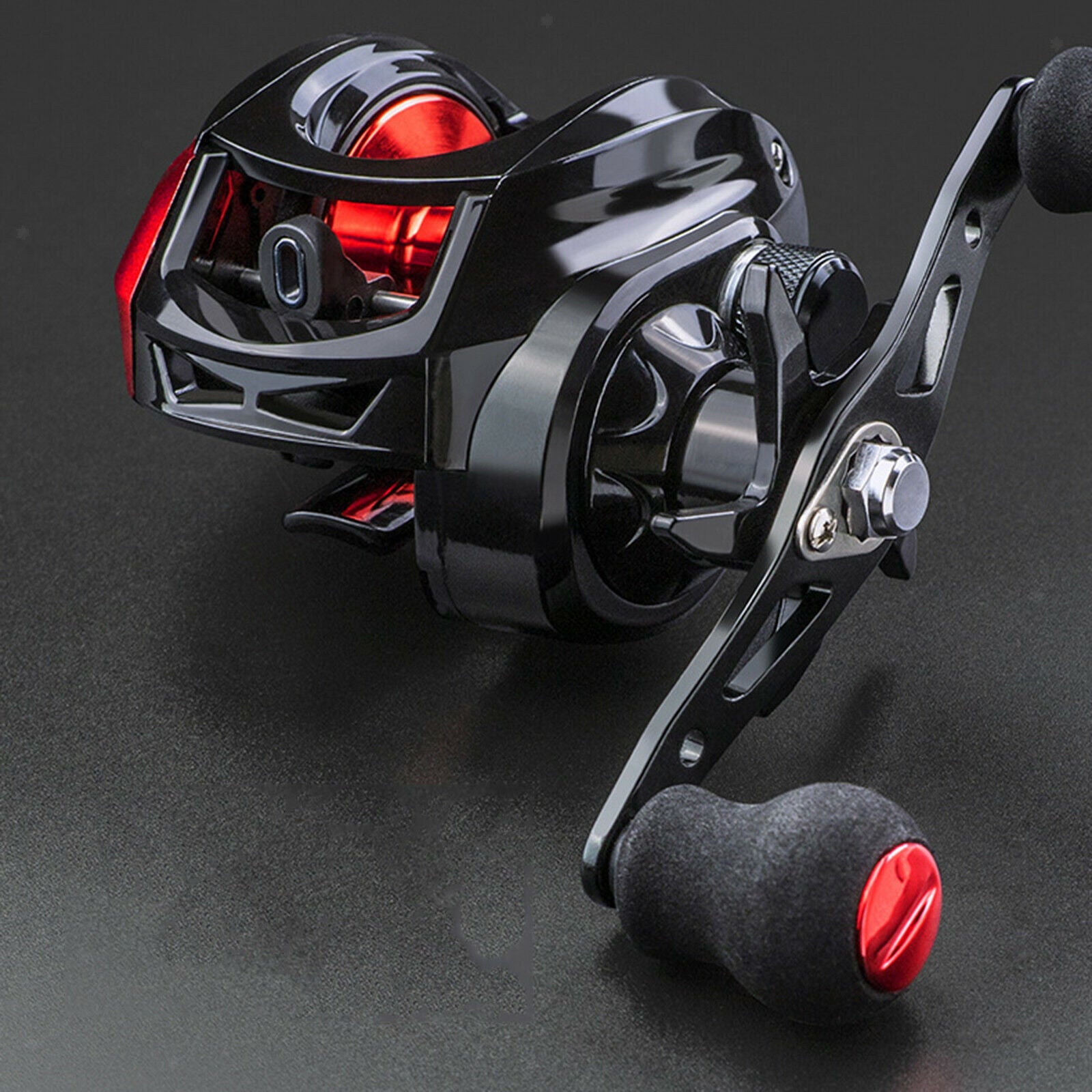 2X Baitcasting Reels 7.2:1 Gear Ratio Fishing Reel 8kg Max Drag Right Hand