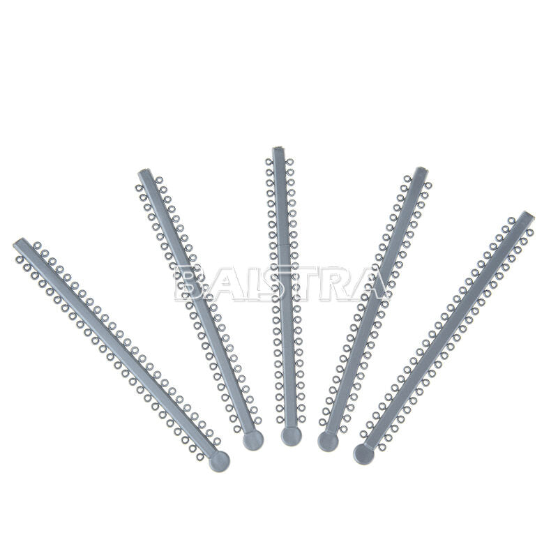 50 Packs Dental Orthodontic Ligature Ties Gray 1000pcs Ties/Pack