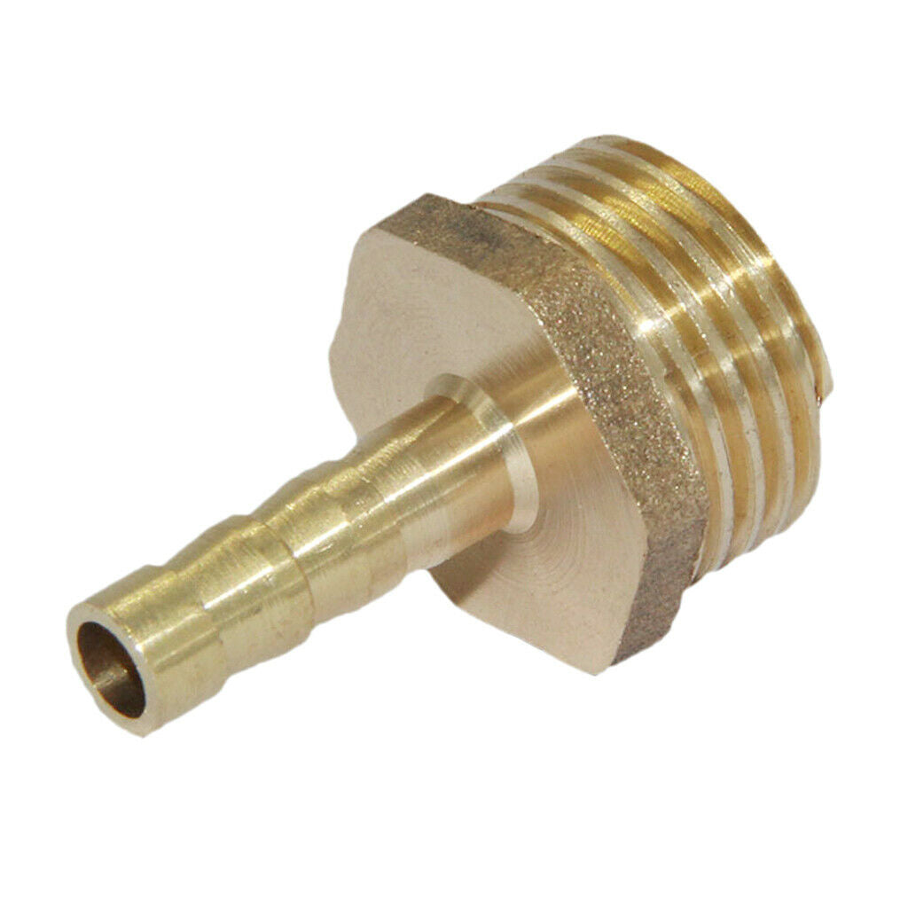 19mm 1/2" Brass Barbed Hose Tube Fuel Pipe Pagoda Fitting Coupler 07