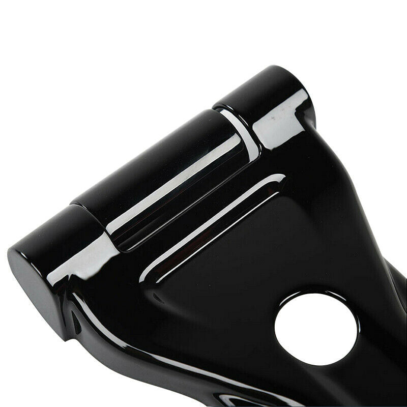 2Pcs Engine Hood Hinge Cover Trim Accessories Black For Jeep Wrangler JL 2018
