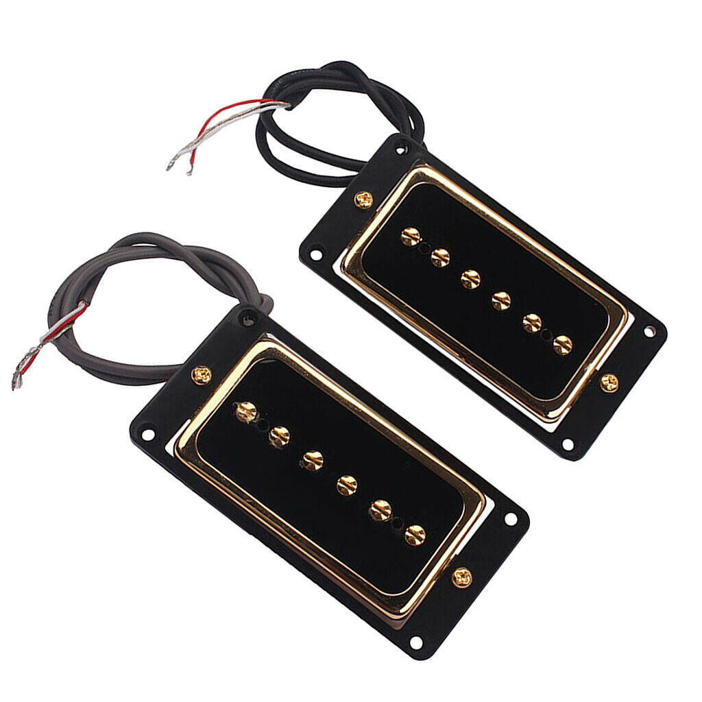 Electric Guitar Replacement Alnico 5  Pickup Set Copper Soap Bar