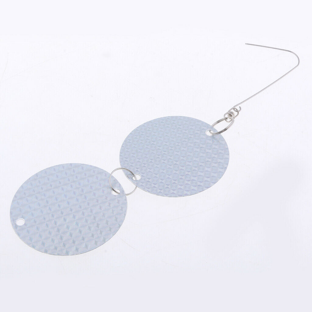16Pcs Bird Repellent Disks Hanging Reflective Discs for Windows and Trees #2