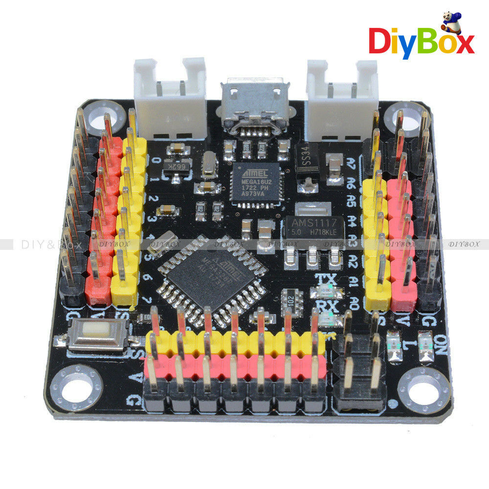 Mini UNO R3 Board ATmega328 16U2 Micro USB F Arduino Replace CH340G DM Strong