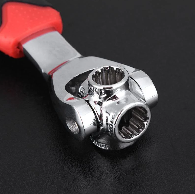 Tiger Wrench 48 in 1 Socket Wrench 360 Degree Rotation Spanner Work With Spline