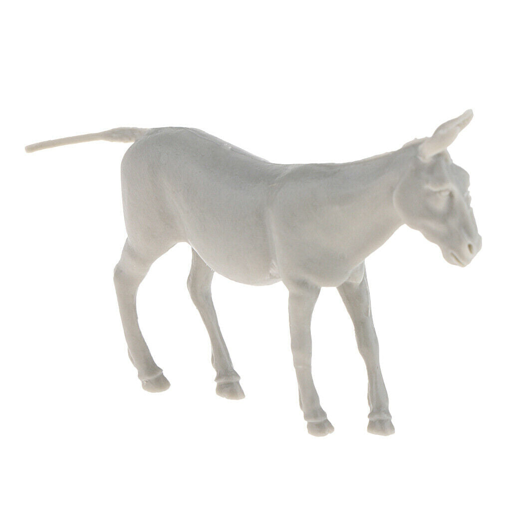 1/35 Diorama Scenery Layout Animal Donkey