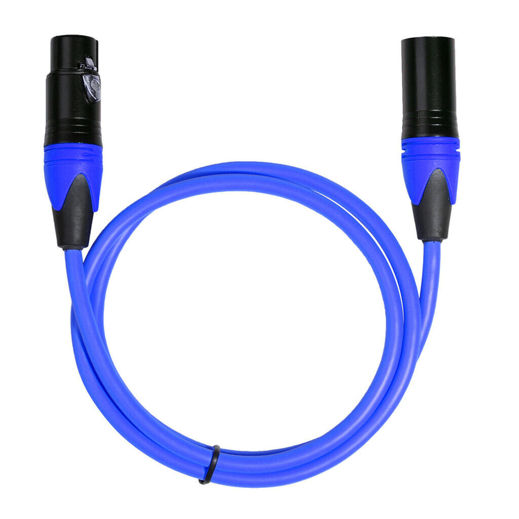1M/3ft Microphone Mic  3 Pin Male To Female Plugs XLR Patch Audio Cables