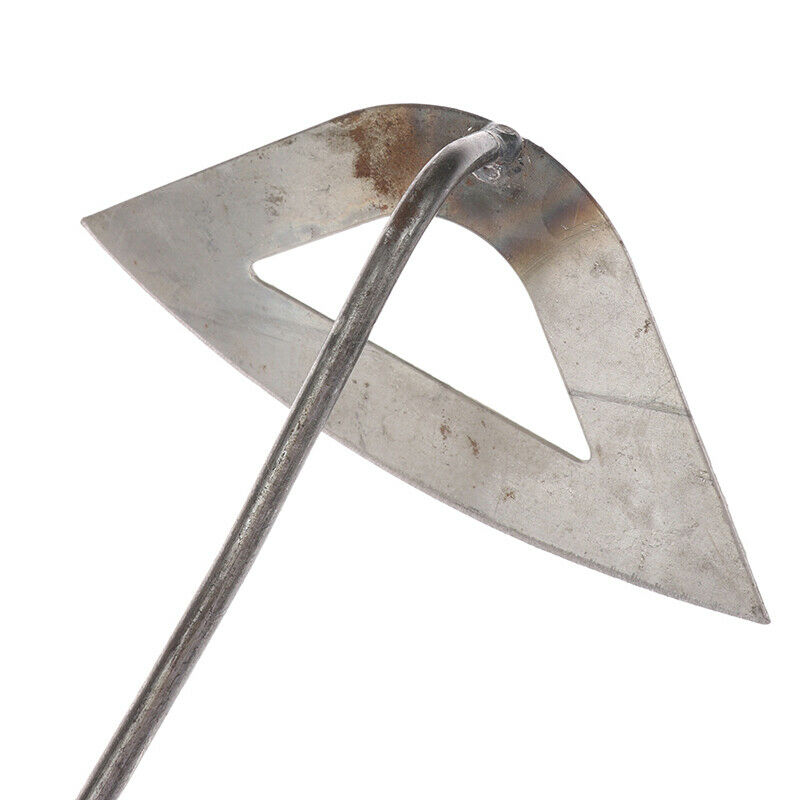 1pc All-steel Hardened Hollow Hoe Handheld Weeding Rake Garden Weeding T JYDFAU