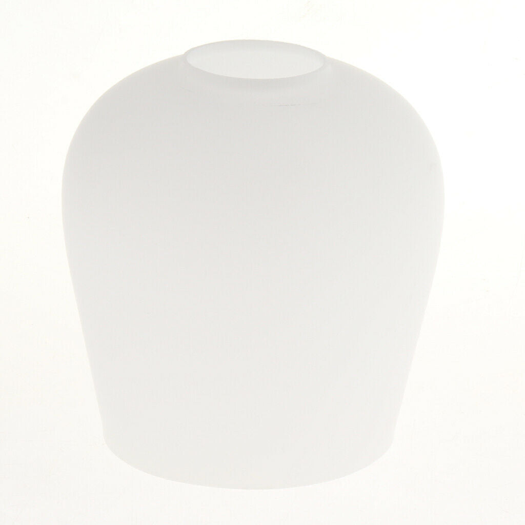 E27 White Frosted Glass Flush Ceiling Lighting  Light Shade Lamp 3