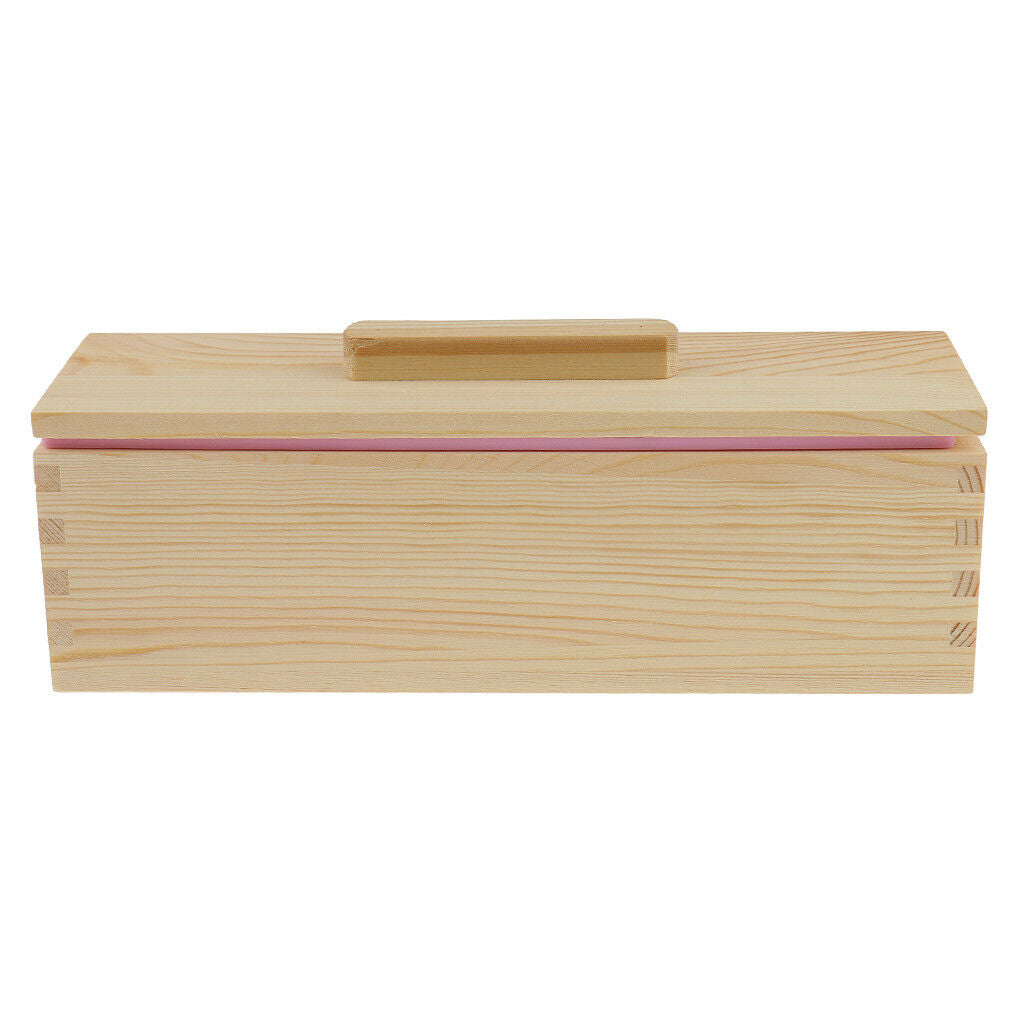 Rectangle Silicone Soap Mold Wooden Box DIY Toast Loaf Baking Cake Mould