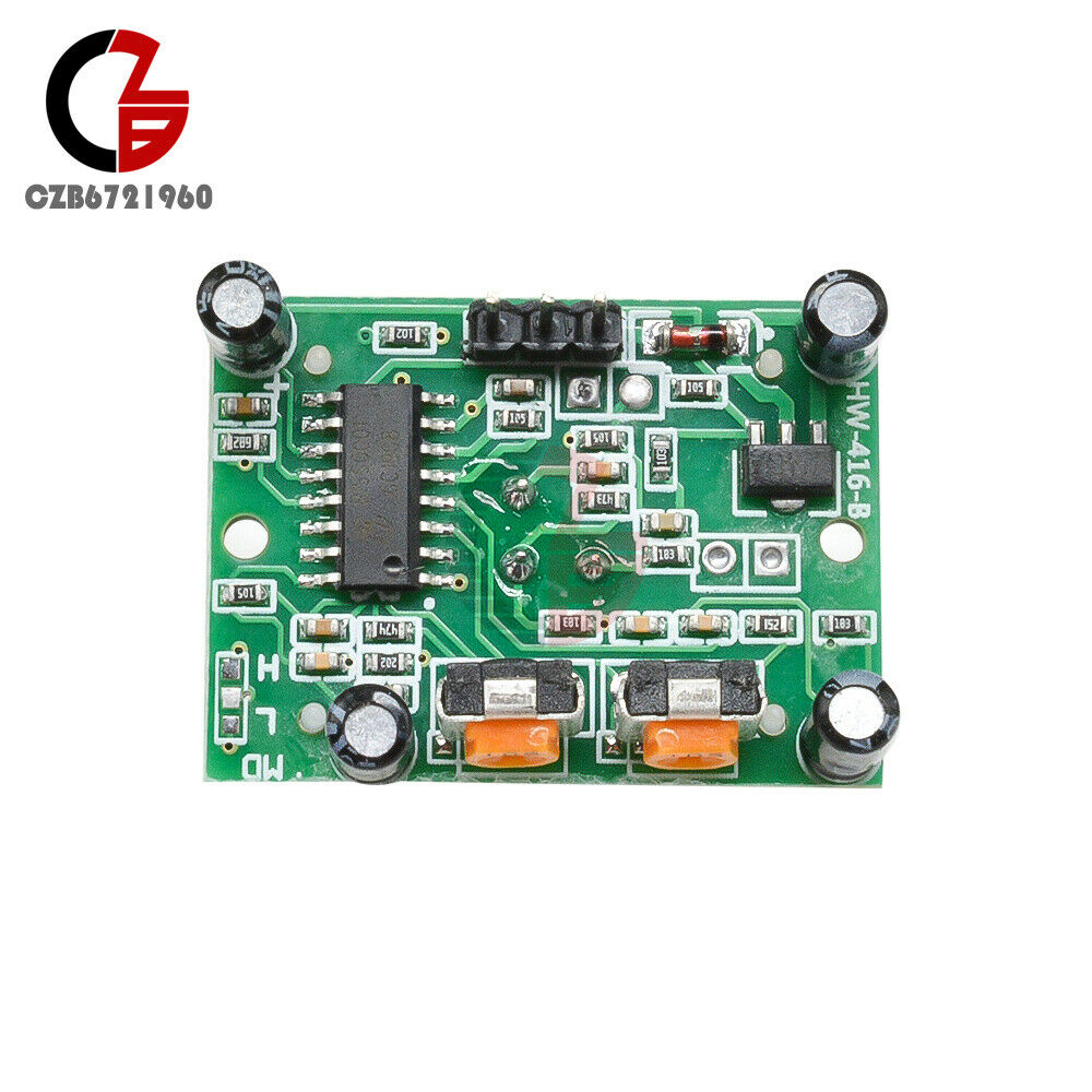 2Pcs HC-SR501 Pyroelectric Infrared IR PIR Motion Sensor Detector Module