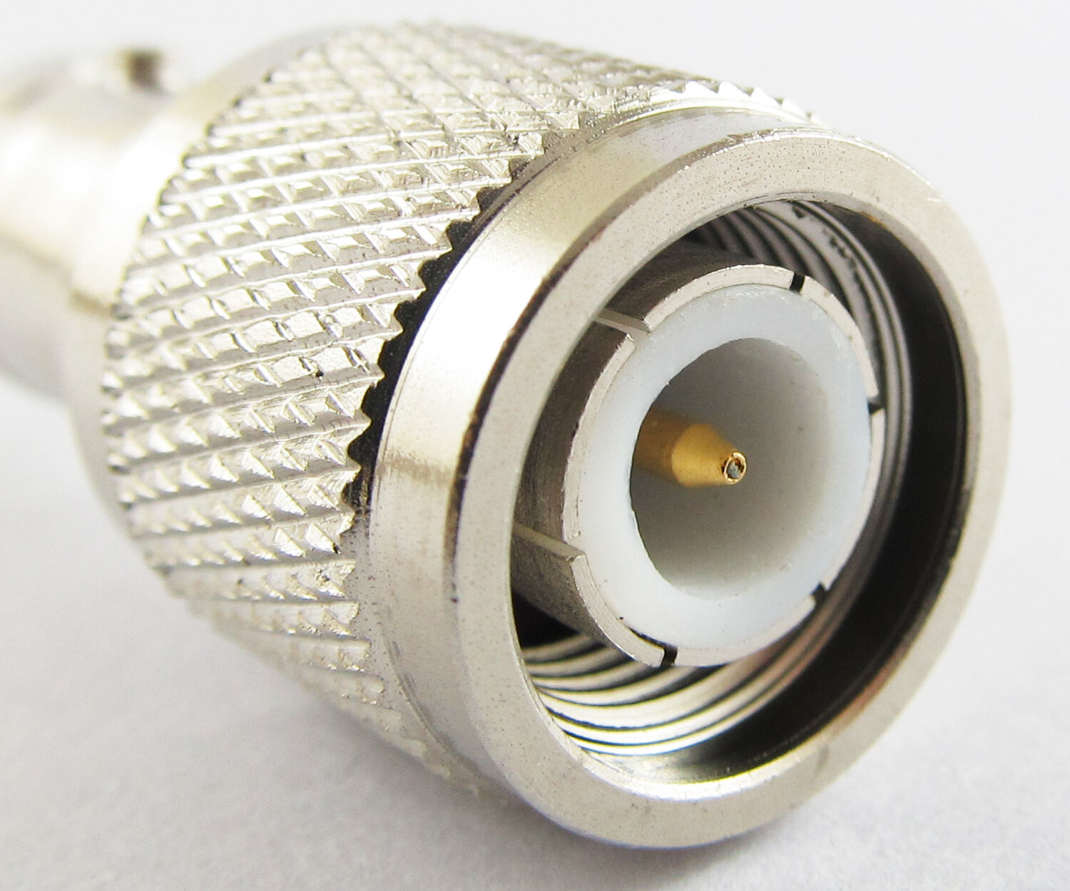 1x Brass BNC Jack Female to TNC Plug Male Straight RF Coax Connector Adapter New
