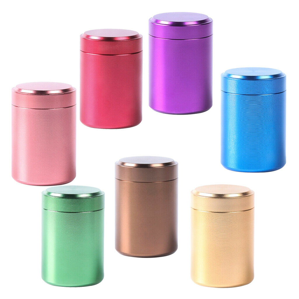 3pcs Aluminum Sugar Coffee Tea Tins Jars Candy Sealed Can Gift Box