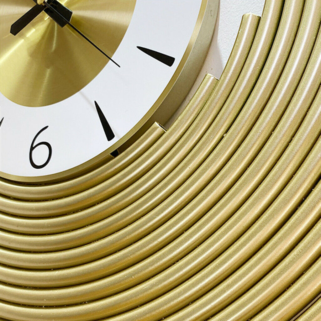 Decorative Outdoor Indoor Garden Wall Clock, Modern Metal Clocks, Quality Silent