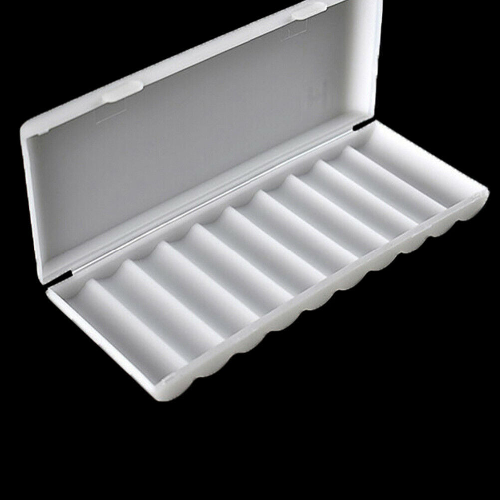 Portable plastic battery case cover holder storage box for 10pcs18650Batt.l8
