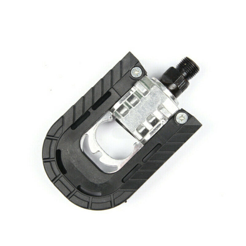 Pair of Aluminum Alloy Bicycle Pedals Foldable for Mountain Road Bike Cycling