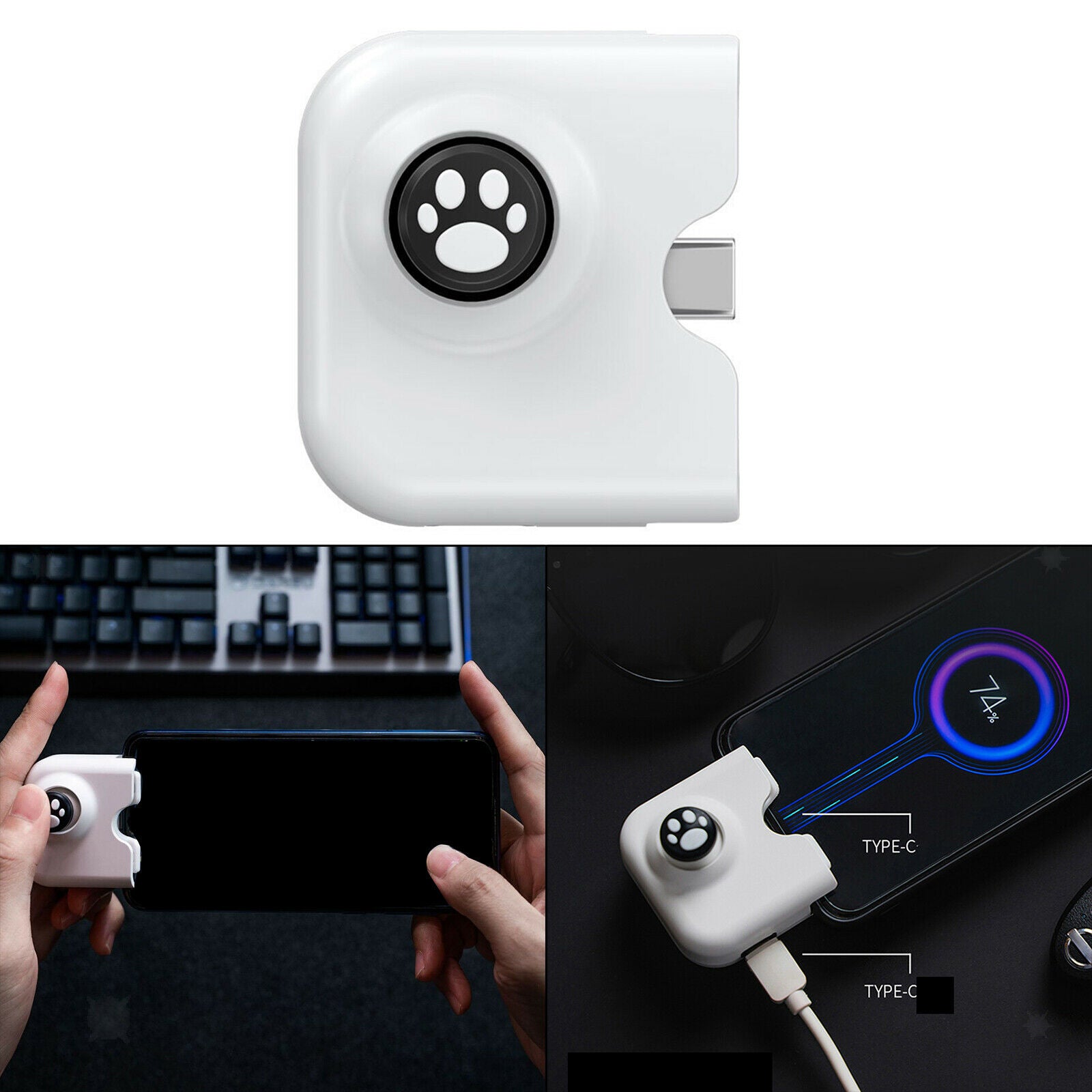 Mobile Game Controller Joystick Grip Rocker for Tablet Compact Sensitive
