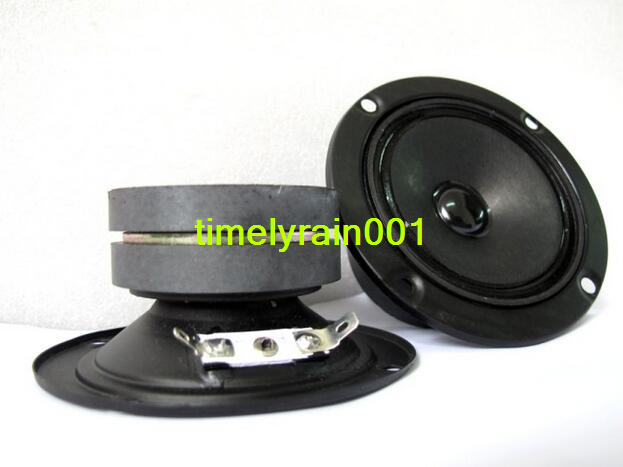 2pcs 4"inch Tweeters 4Ω 30W Speaker Loudspeaker Audio Parts For KTV