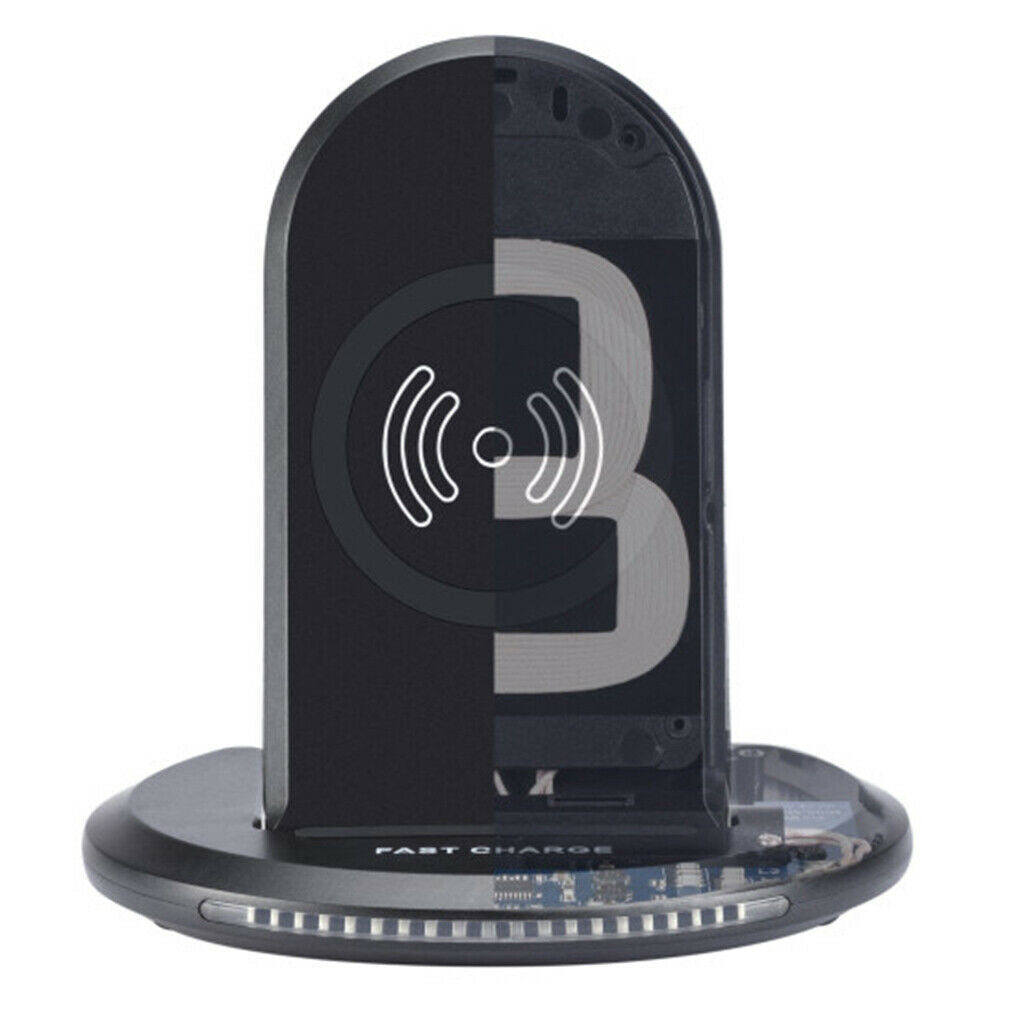 Foldable Wireless Charger,Cellphone Stand Station Wireless Charging Pad for