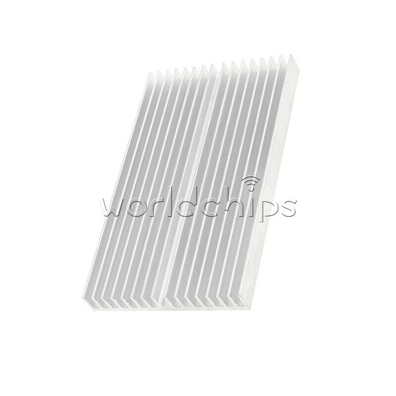 Durable Heat sink  100X60X10MM 100*60*10MM IC Heat sink Aluminum Cooling Fin